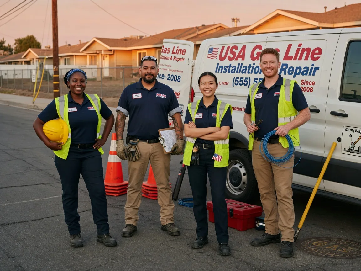 Gas Line Installation company in Byron, WY